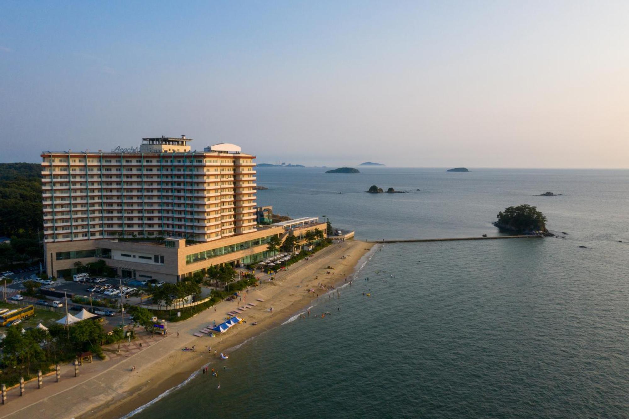 Hotel Beache Palace Porjong Exteriér fotografie